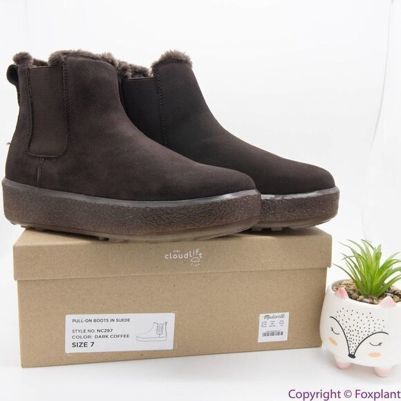 NEW Madewell The‎ Toasty Chelsea Boot, 7 - Picture 1 of 16